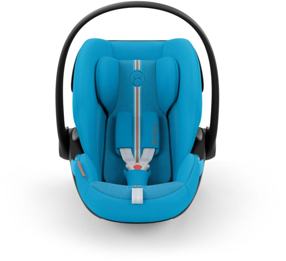 Detalj av rotasjonsmekanisme på Babybilstol Cloud G i-Size Plus Beach Blue