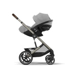 Babybilstol Cloud G i-Size Plus Stone Grey i bilsete