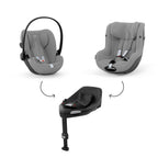Babybilstol Cloud G i-Size Plus Stone Grey liggestilling