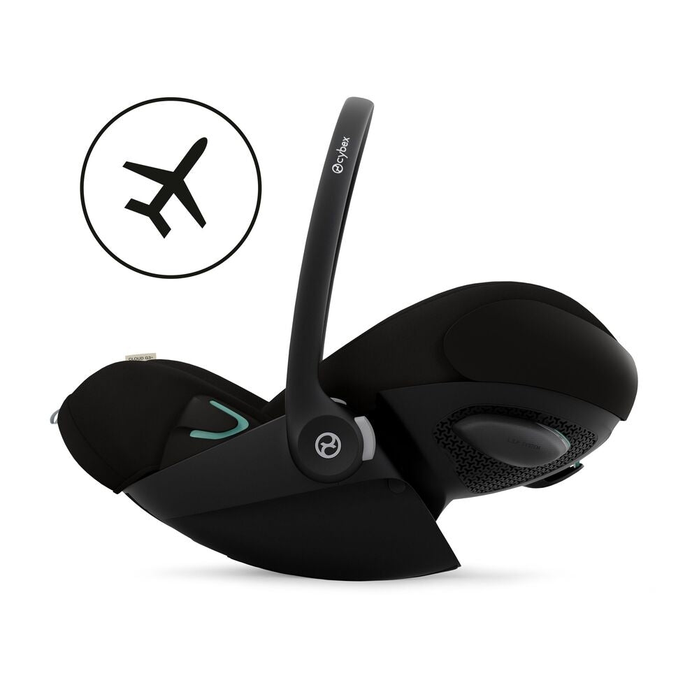 Babybilstol Cloud G3 Plus Moon Black med L.S.P. sidebeskyttelse