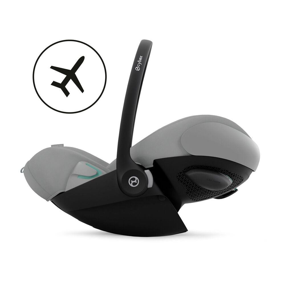 Babybilstol Cloud G3 Plus Stone Grey komfortdetaljer