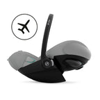 Babybilstol Cloud G3 Plus Stone Grey komfortdetaljer