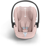 Montert Babybilstol Cloud T i-Size PLUS Peach Pink i bil