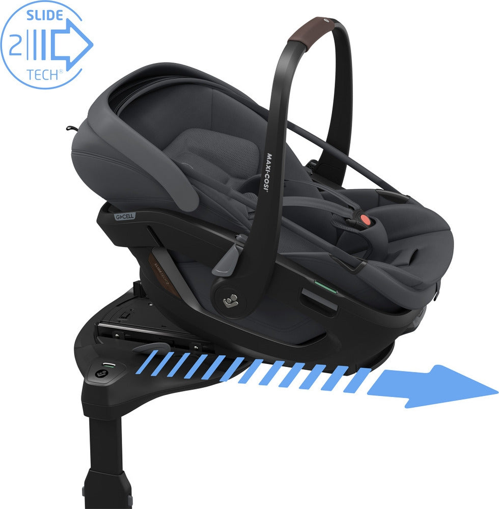 Babybilstol Coral Slide Pro 40-87 cm Moon Graphite - Maxi-Cosi