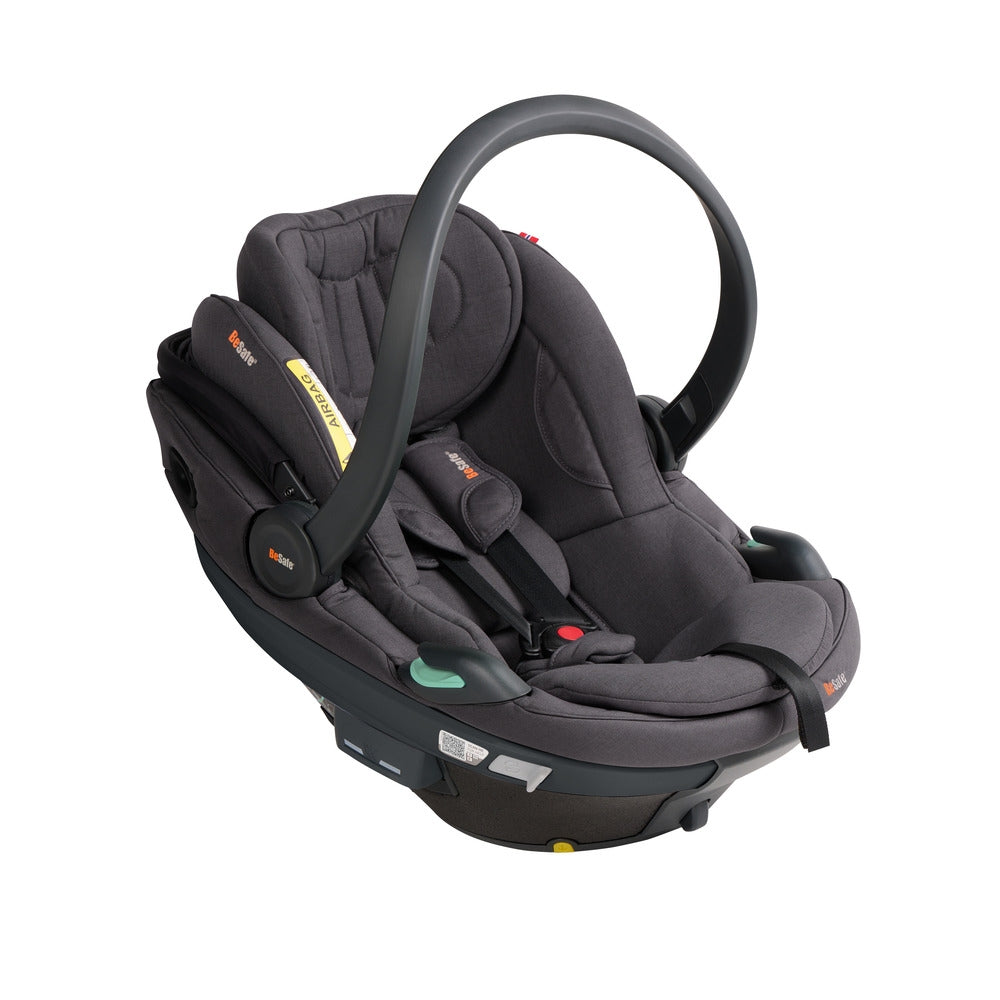 Bakside av Babybilstol Go Beyond² 40-87 cm Dark Grey Mélange - BeSafe