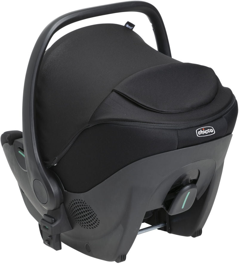 Babybilstol Kory Air Plus i-Size 40-85 cm Black Air bakside