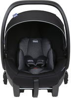 Babybilstol Kory Air Plus i-Size 40-85 cm Black Air montert i bil