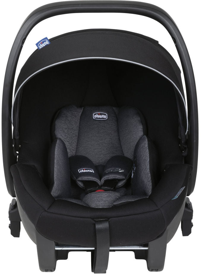 Babybilstol Kory Air Plus i-Size 40-85 cm Black Air montert i bil