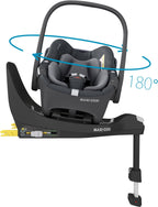Babybilstol Pebble 360 Essential Graphite bakside