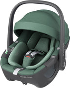Detalj av Babybilstol Pebble 360 Essential Green beltesystem