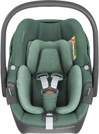 Babybilstol Pebble 360 Essential Green montert i bil