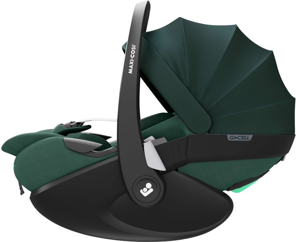Sidebeskyttelse på Babybilstol Pebble 360 Pro 2-i-1 med FamilyFix 360 Pro base
