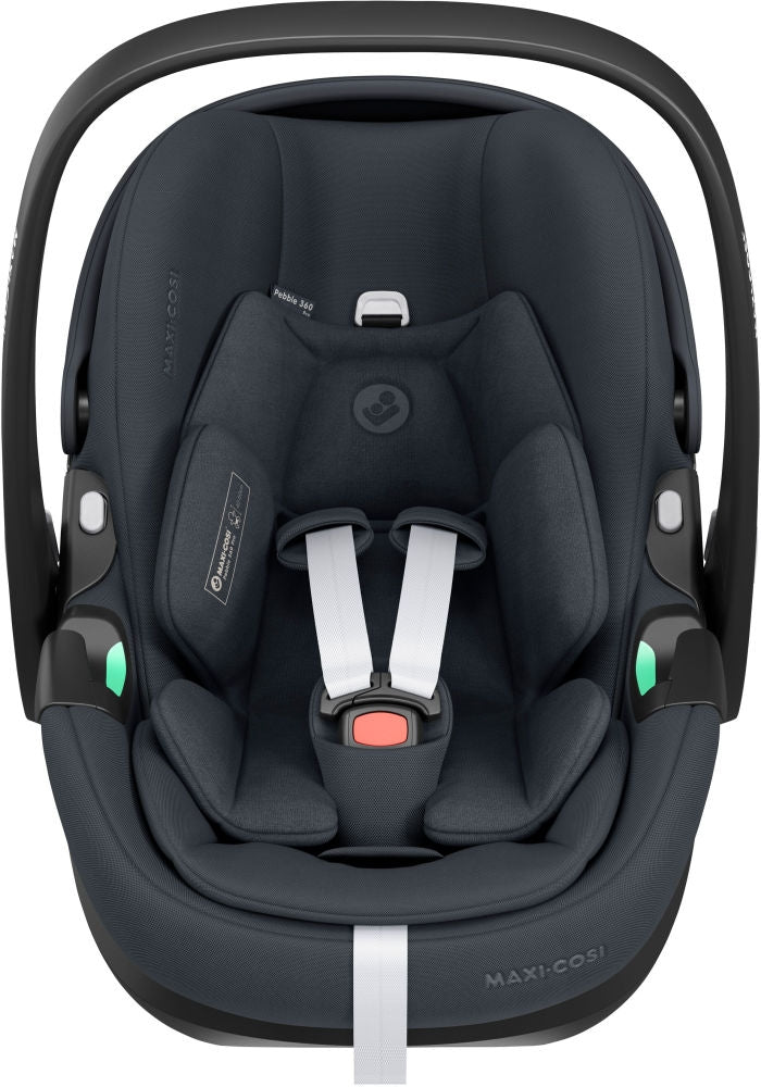 Baksiden av Babybilstol Pebble 360 Pro med base