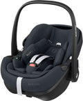 Babybilstol Pebble 360 Pro forfra med base FamilyFix 360 Pro