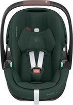 Detalj av beltesystem på Babybilstol Pebble 360 Pro2 Twillic Green
