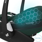 360 graders rotasjon av Babybilstol Pebble 360 Pro2 Twillic Green