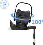 Bakside av Babybilstol Pebble Slide Pro