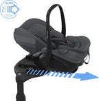 Nærbilde av stoff og ventilasjon på Babybilstol Pebble Slide Pro