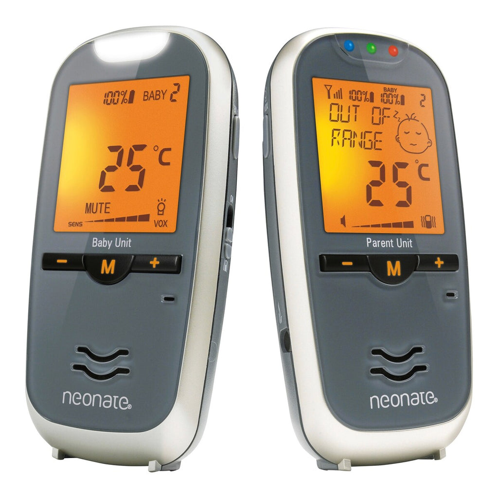 Detalj av LCD-display på Babycall BC-6900D