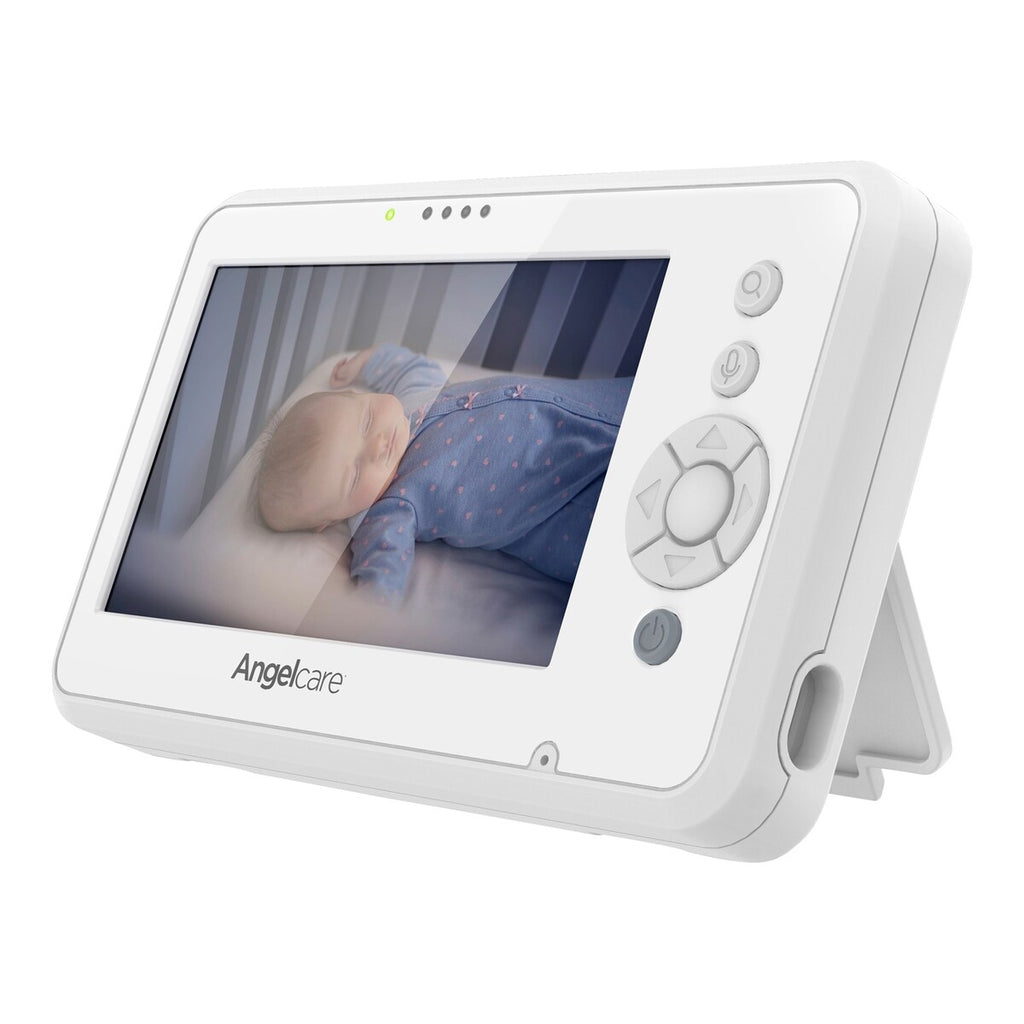 Montert Babycall med bevegelsessensor og kamera AC25 ved barneseng