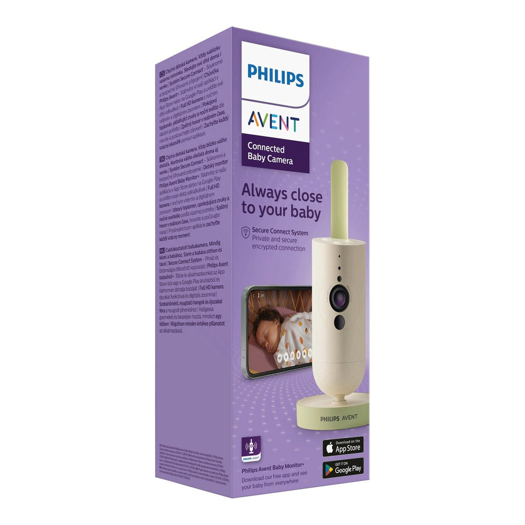 Babycall Connected SCD643/26 med toveis kommunikasjon