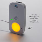 Montert Babycall DECT med Smart Eco Mode og nattlys - Philips Avent i bruk