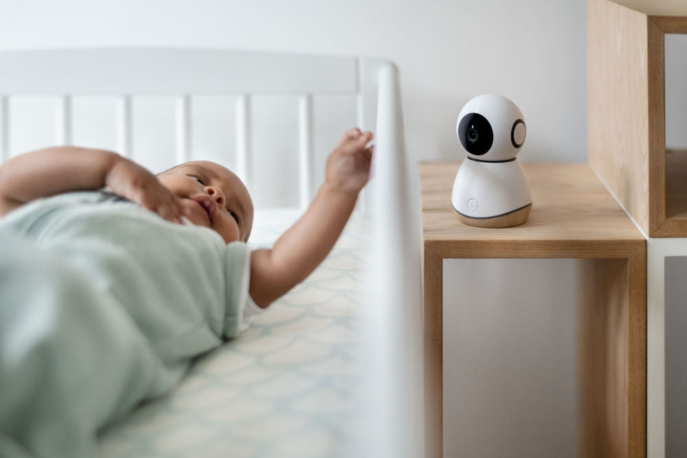 Bruk av fjernstyring på Babycall med HD-kamera og nattmodus - Maxi-Cosi See