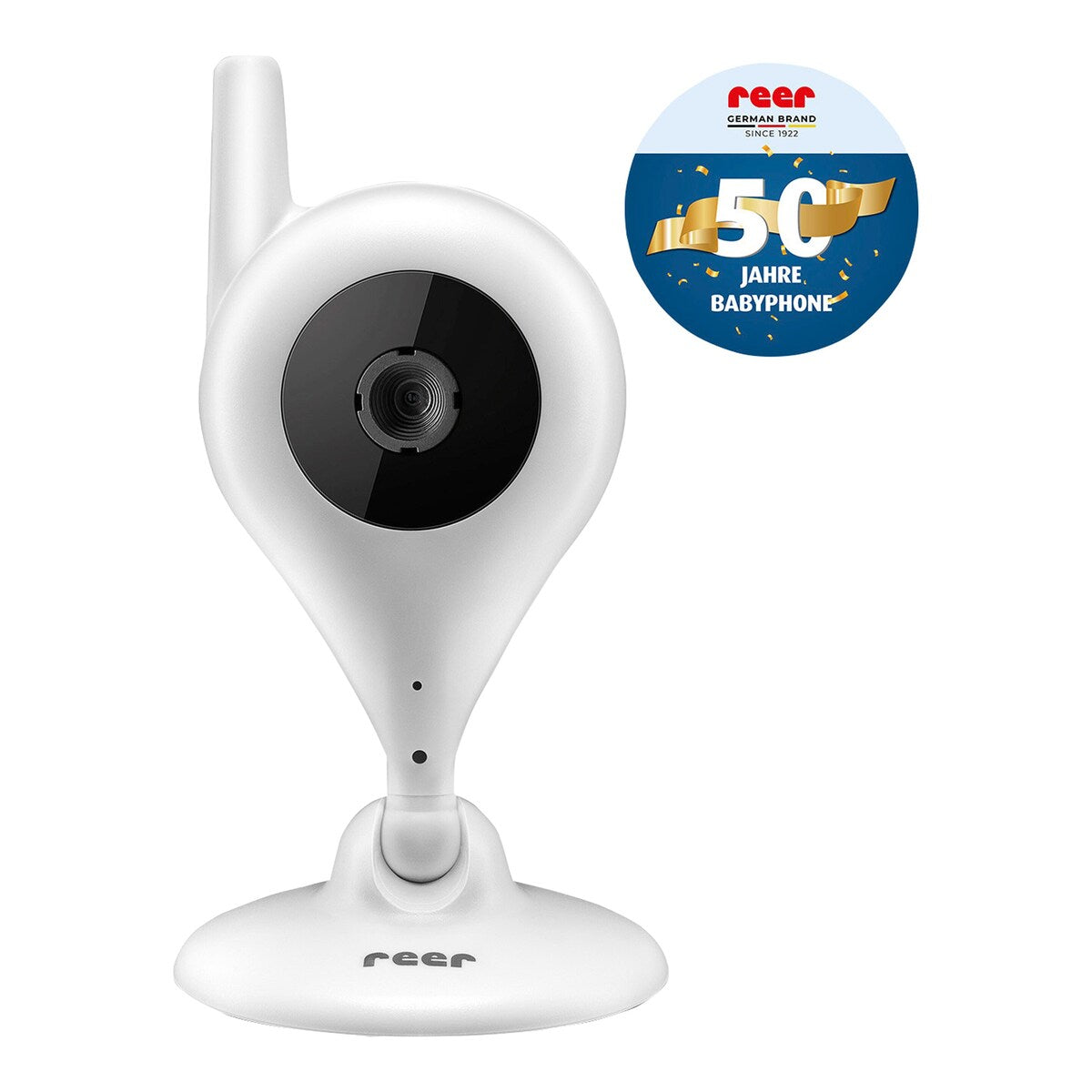 Babycall IP BabyCam med kamera og app bakside