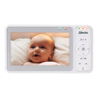 Bakside av Babycall med kamera DVM2050 med tilkoblinger