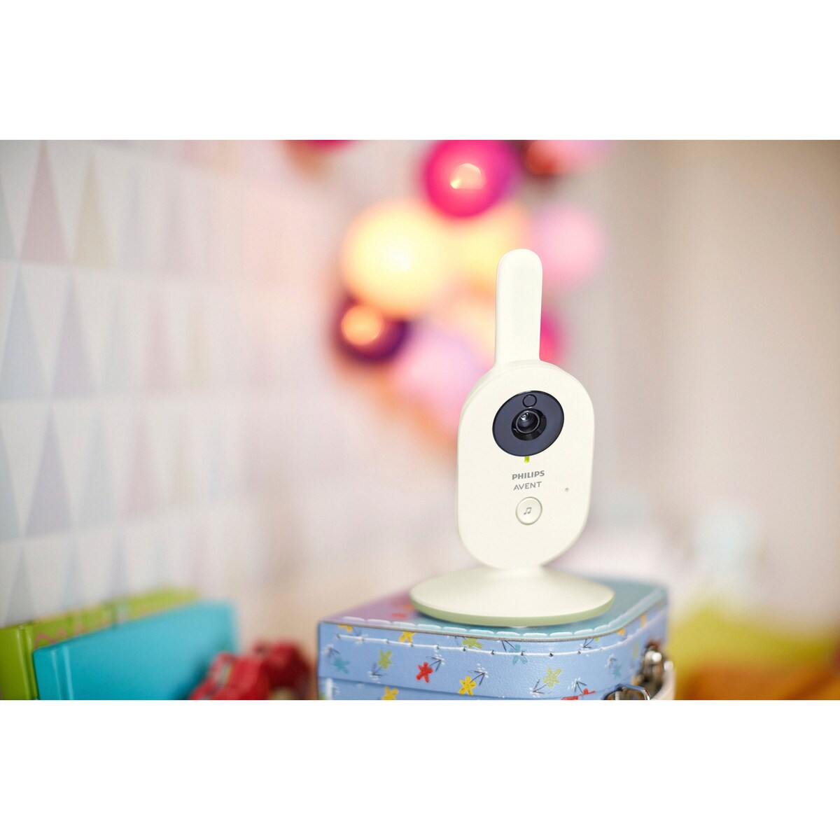 Nærbilde av knapper på Babycall med kamera SCD882/26 2,8-tommers LCD