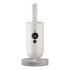 Bakside av Babycall Premium Connected SCD971/26 med tilkoblinger