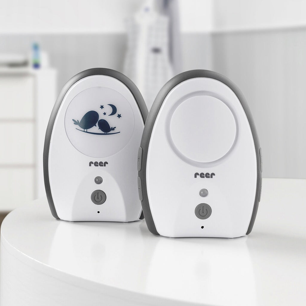 Detalj av Babycall Rigi Digital med nattlys