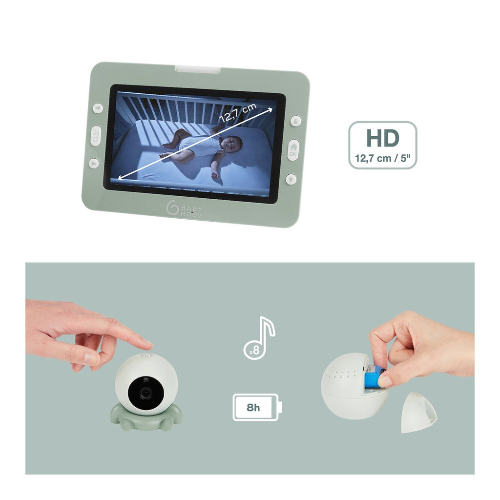 Detalj av Babycall Yoo Go Plus HD kamera