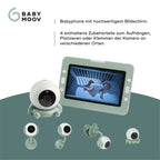 Babycall Yoo Go Plus HD med 5-tommers skjerm med sugekopp