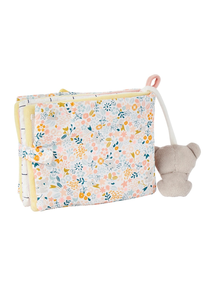Bakside av Babyfotoalbum i bomull med koala