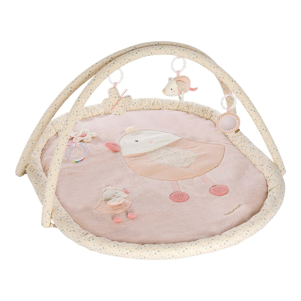 Babygym med 3D-aktivitetsmatte Vogel feehnLAND forfra