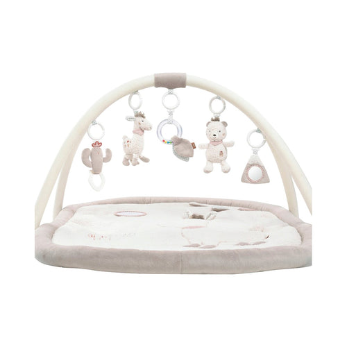 Babygym med 3D-aktivitetsteppe Peru 80x105 cm bakside