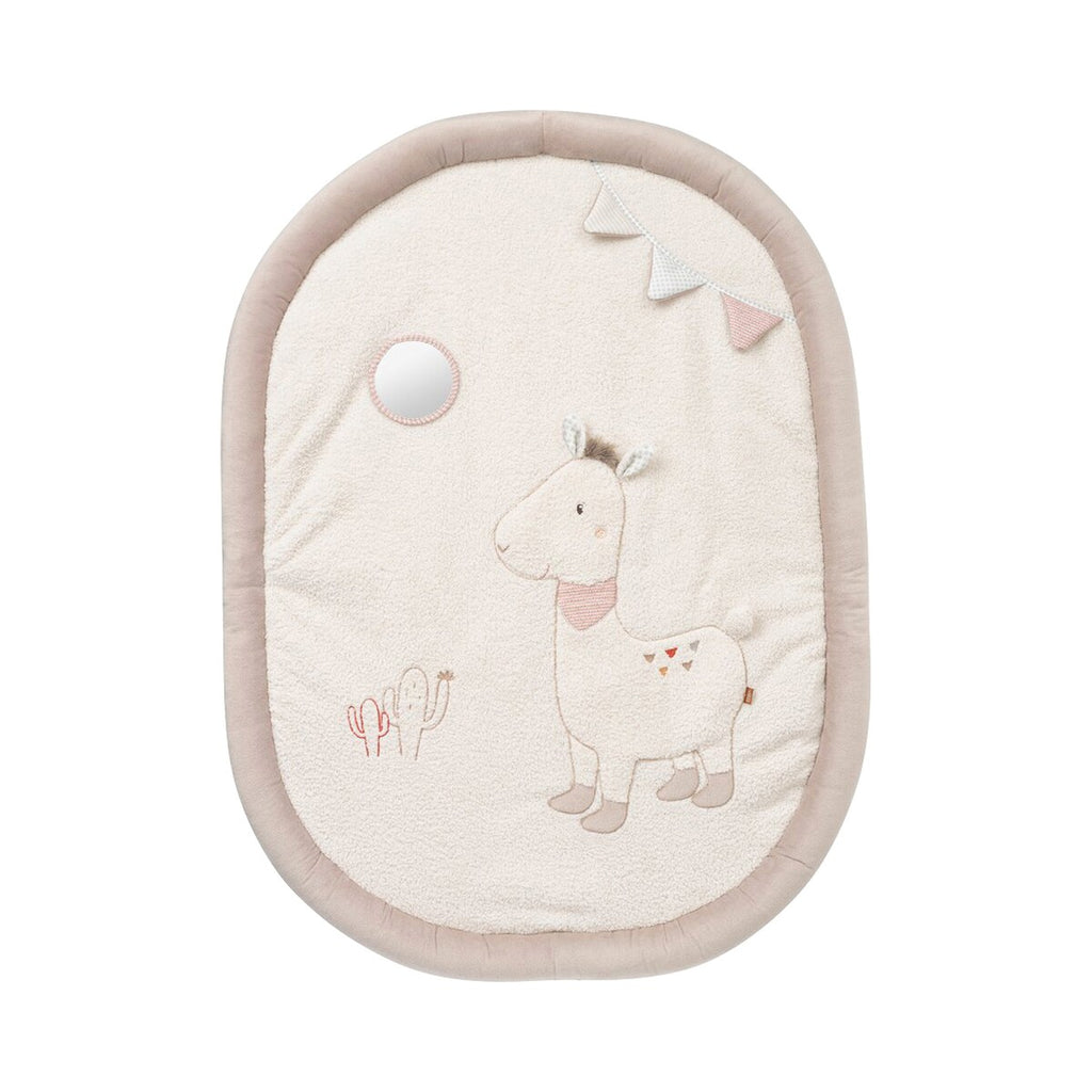 Detalj av Babygym med 3D-aktivitetsteppe Peru 80x105 cm