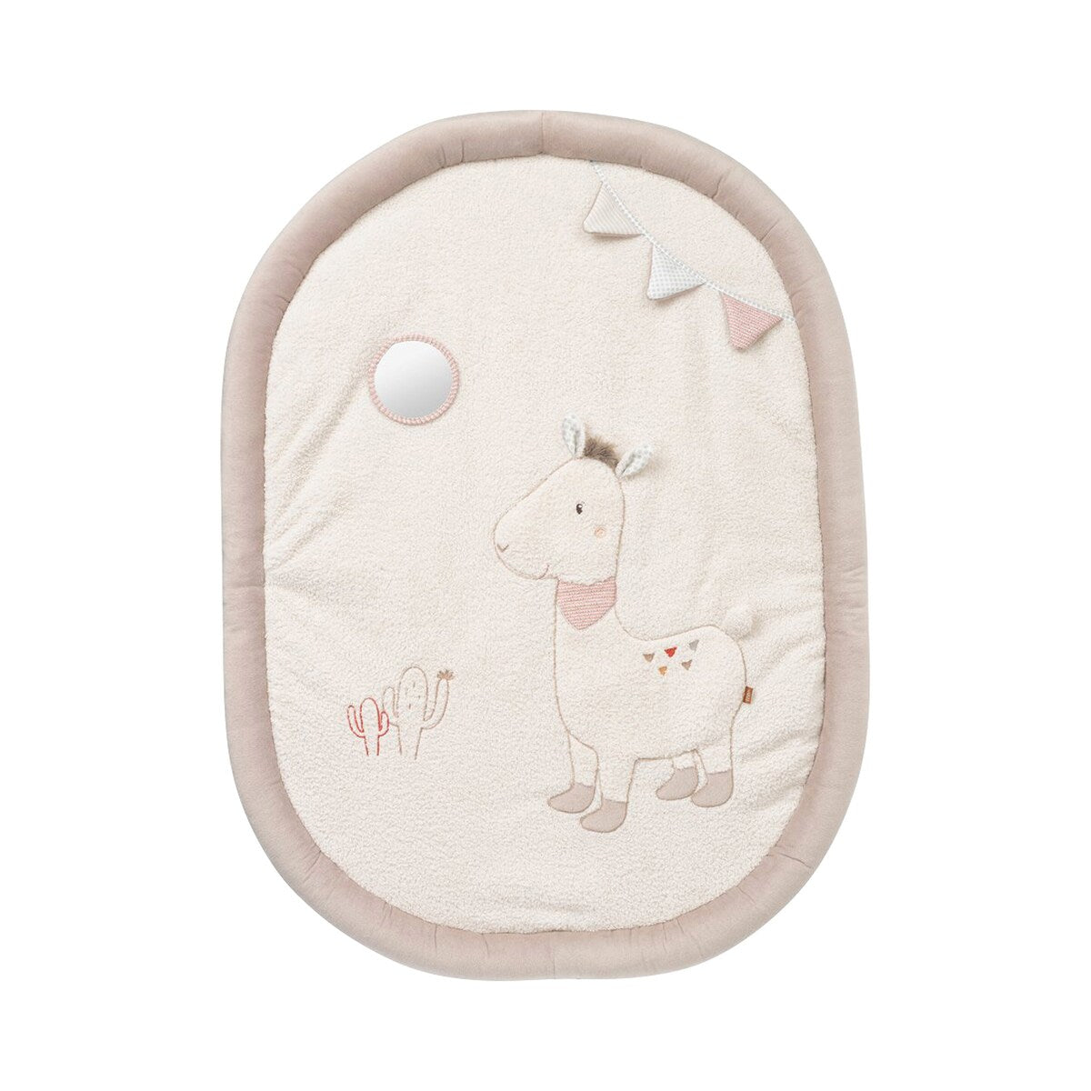 Detalj av Babygym med 3D-aktivitetsteppe Peru 80x105 cm