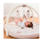 Babygym med 3D-aktivitetsteppe Peru 80x105 cm materialdetalj