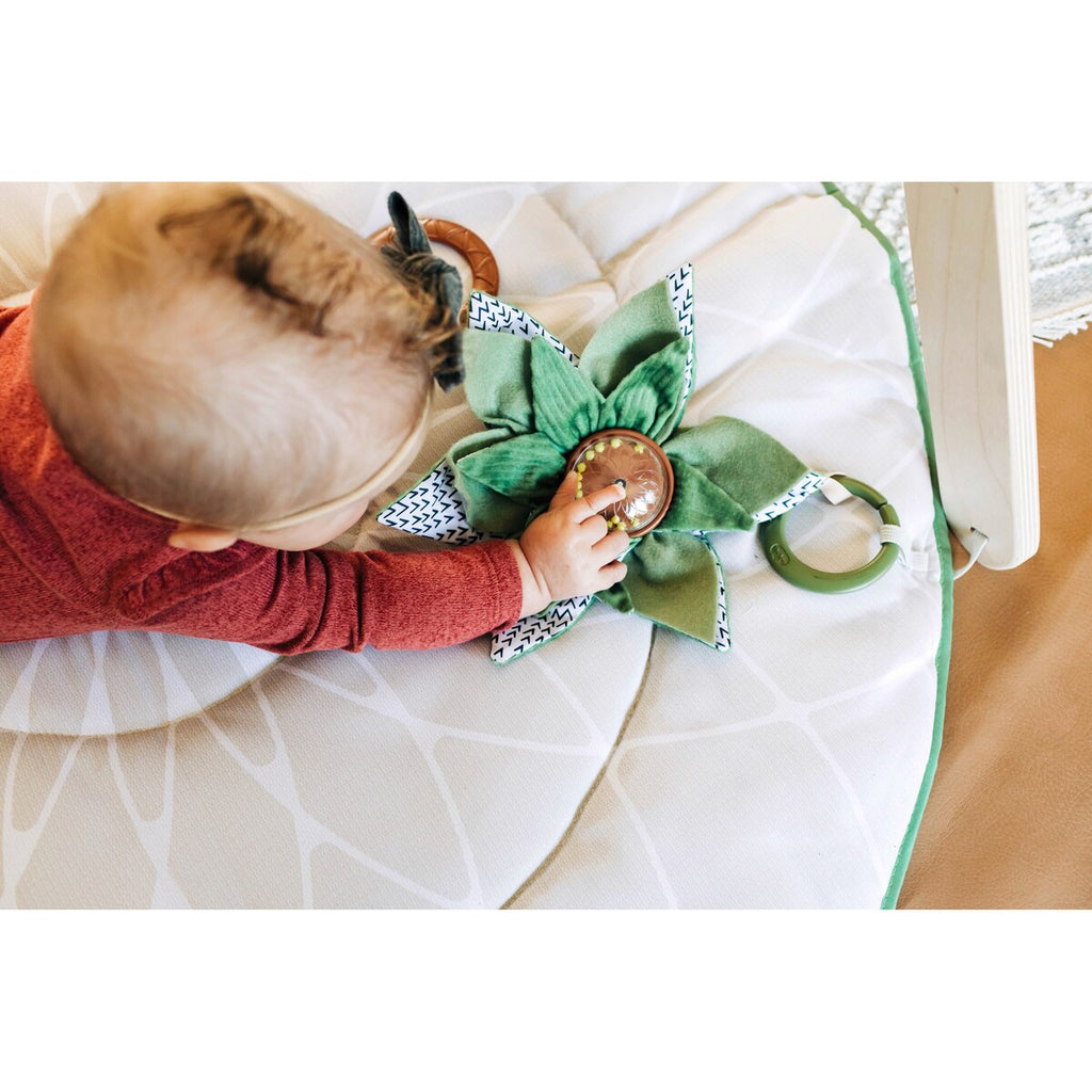 Babygym Boho Chic Luxe Gymini med trebue med speil