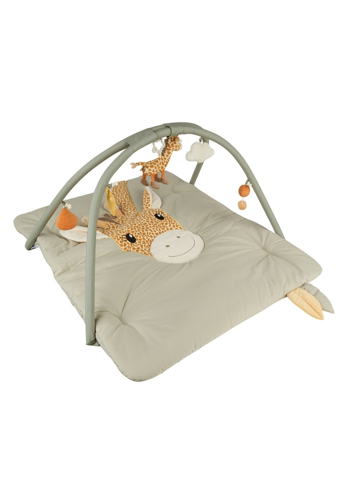 Babygym med lekematte Giraffe Kaya 100x80 cm forfra