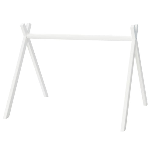 Babygym i hvitlakkert tre 52 x 70 x 50,5 cm fra fødsel foran