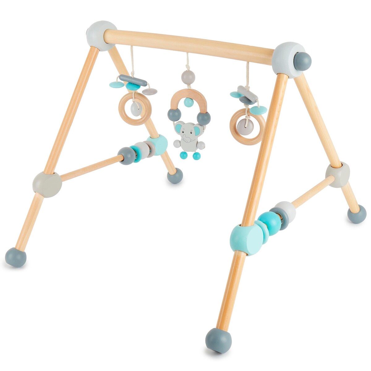 Babygym i tre 54x54x48 cm fra 0 mnd - Bieco forfra