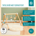 Babygym i tre 54x54x48 cm fra 0 mnd - Bieco bakside