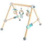 Babygym i tre 54x54x48 cm fra 0 mnd - Bieco sett ovenfra