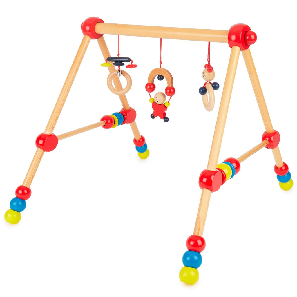Babygym i tre høydejusterbar fra 0 mnd - Bieco forfra