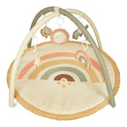 Babygym Jungle Rainbow med aktivitetsleker forfra