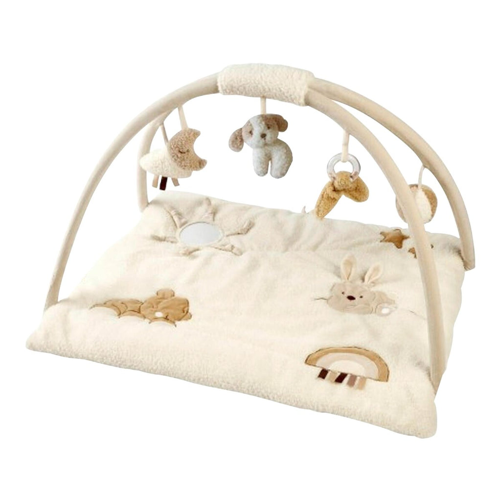 Babygym med krablematte TEDDY Ø 90 cm forfra