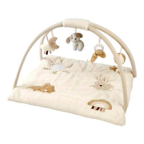 Babygym med krablematte TEDDY Ø 90 cm forfra